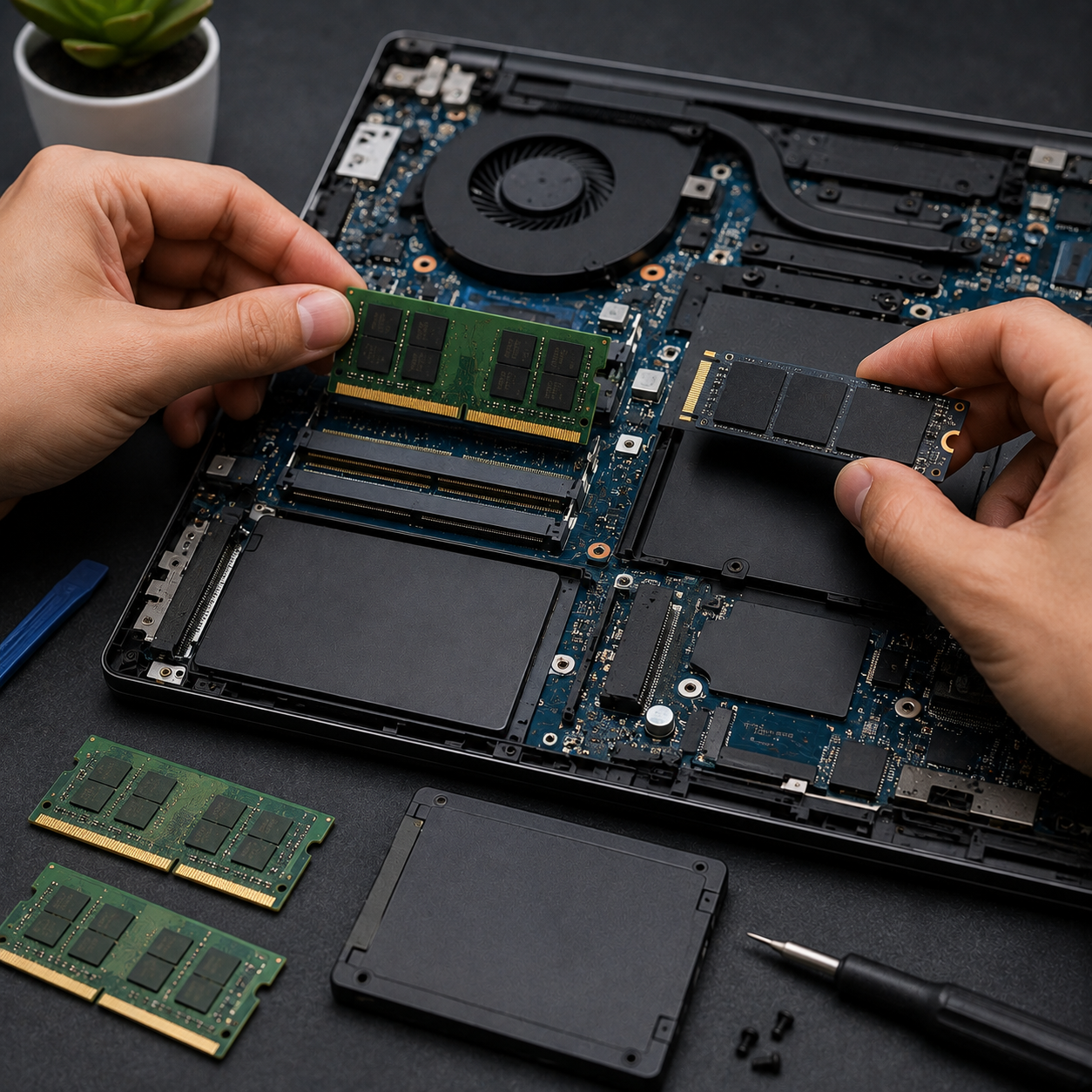 RAM and SSD Upgrade Service
