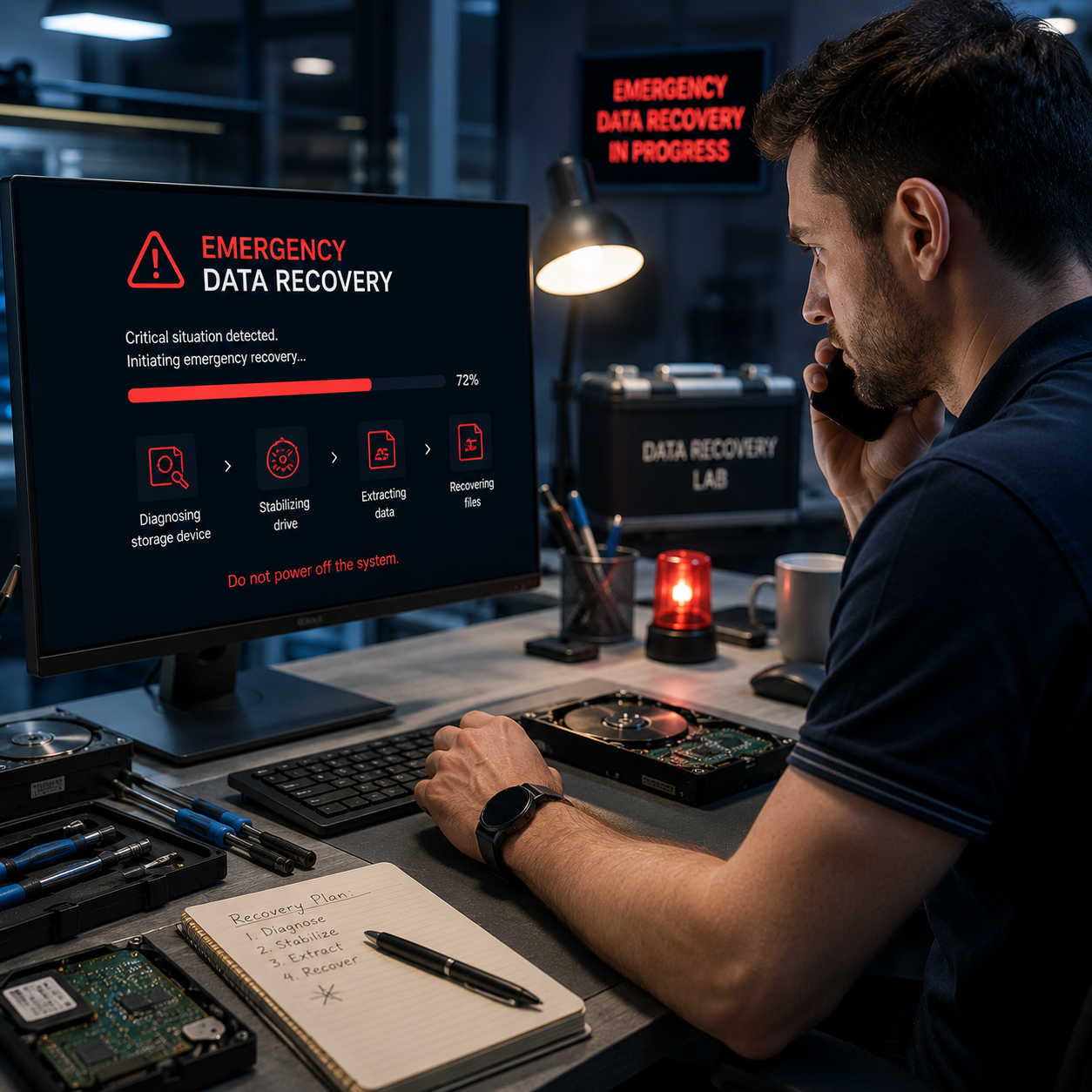 Emergency Data Recovery Service